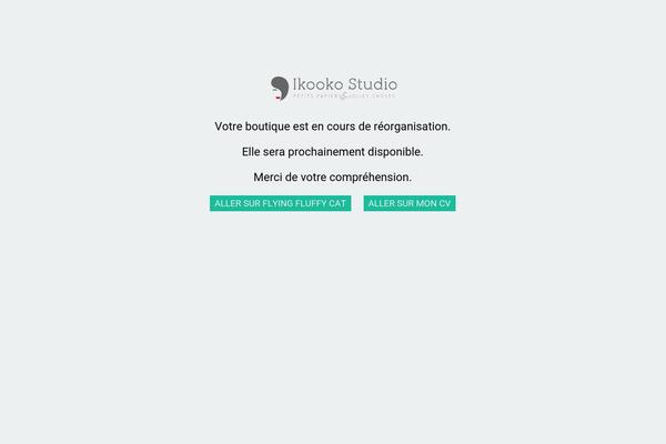 Storefront Child theme site design template sample
