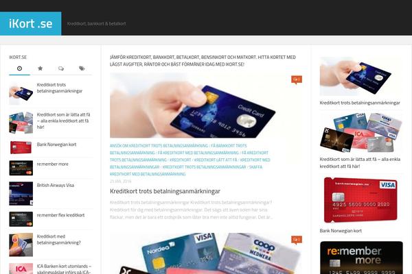 Magaziner theme site design template sample
