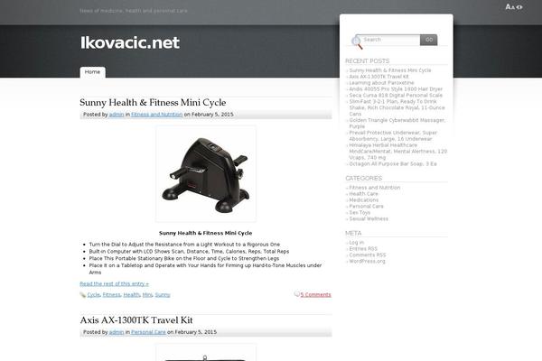 Fusion theme site design template sample