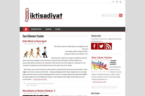 MineZine theme site design template sample