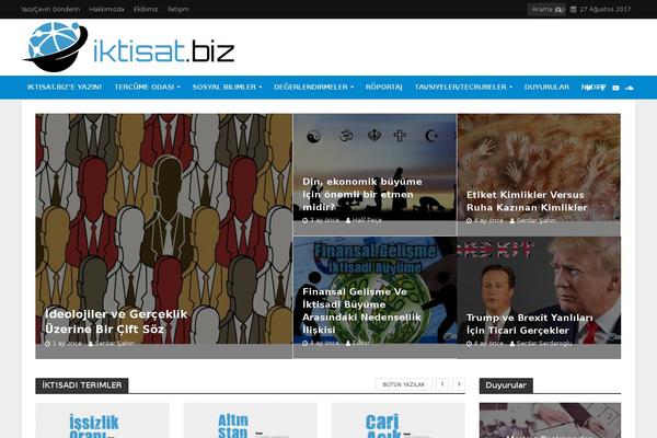 Herald theme site design template sample