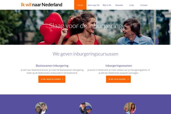 Fable theme site design template sample