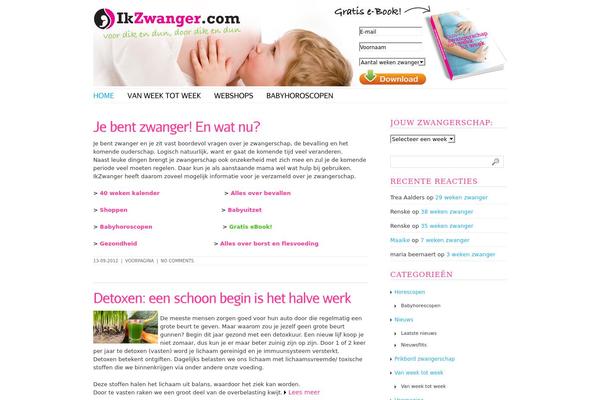 BigFeature theme site design template sample