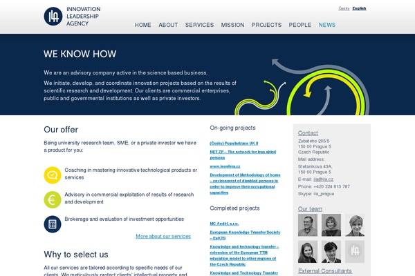 ila.cz site used Ila