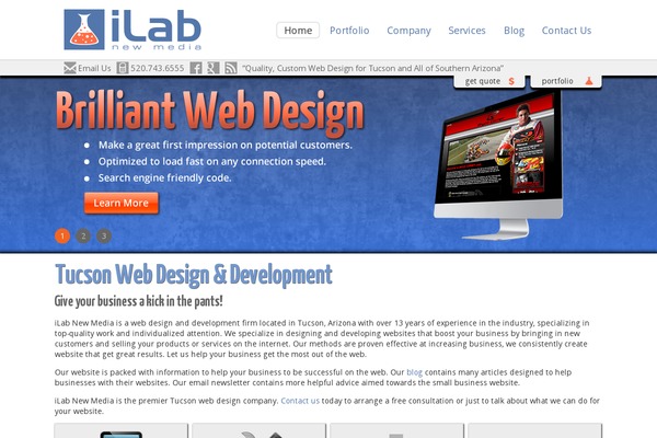 Rebirth theme site design template sample