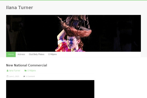 Accelerate theme site design template sample