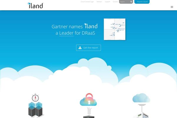 ilandcloud.com site used Iland