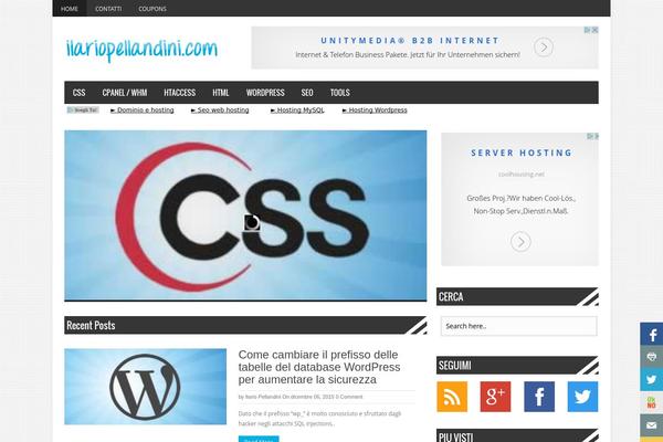 BresponZive theme site design template sample