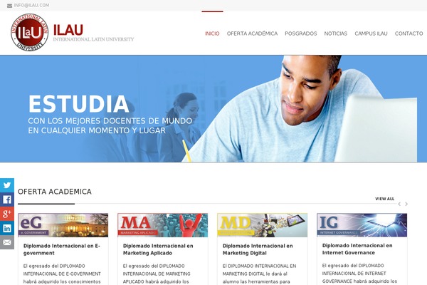 Jupiter theme site design template sample