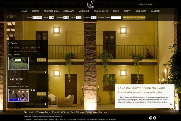 Site using Lead Call Buttons plugin