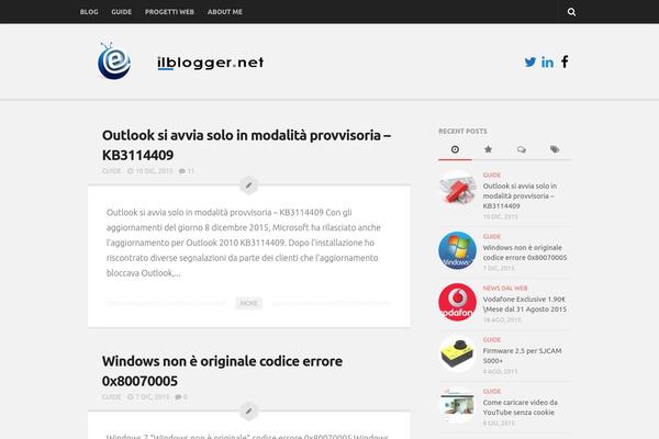 Anew theme site design template sample