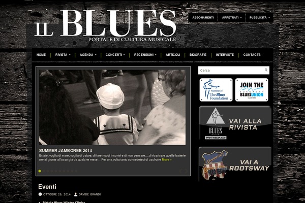 ilblues.org site used Musicconcert