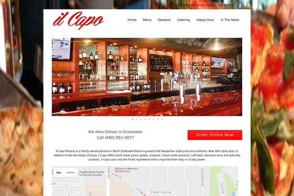 Construct theme site design template sample
