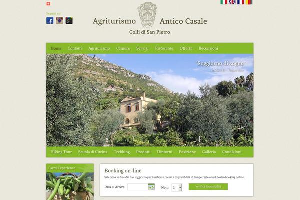 Maestro theme site design template sample