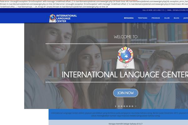 WPLMS theme site design template sample