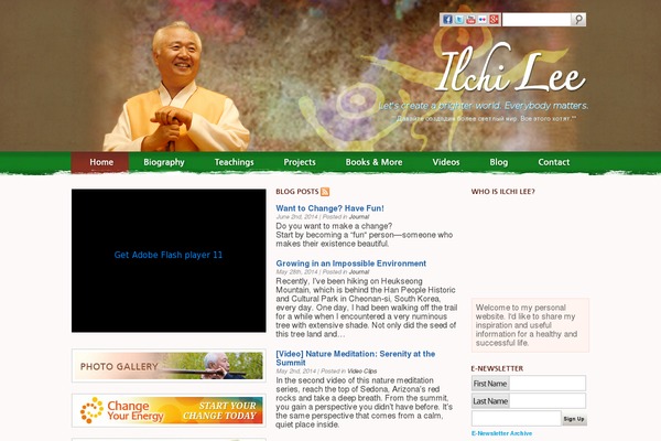 Site using Breeze plugin