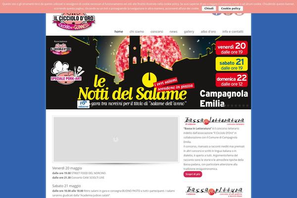 Inspired theme site design template sample