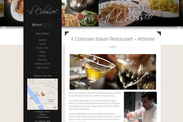 Eatery theme site design template sample