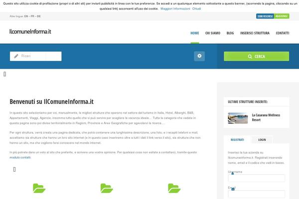 Directory2-child theme site design template sample