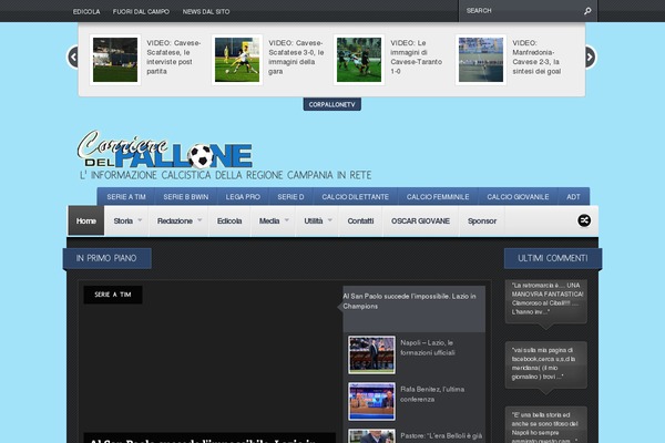Continuum theme site design template sample
