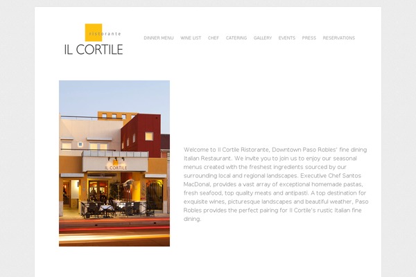 ilcortileristorante.com site used Energize