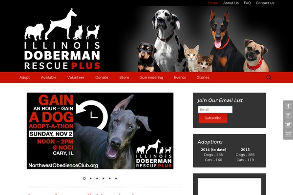 ildoberescue.com site used Avada-idr