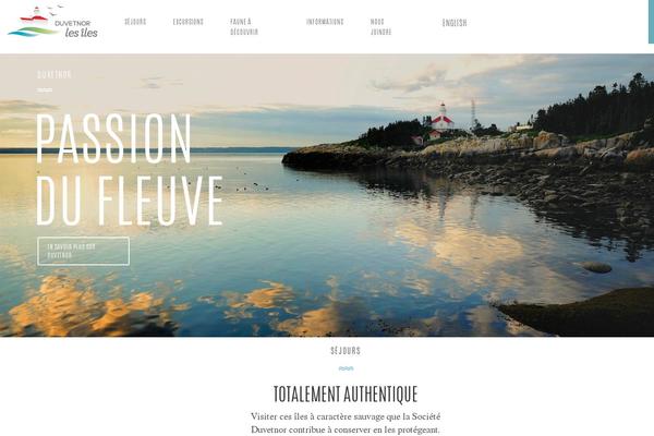 ileauxlievres.com site used Duvetnor