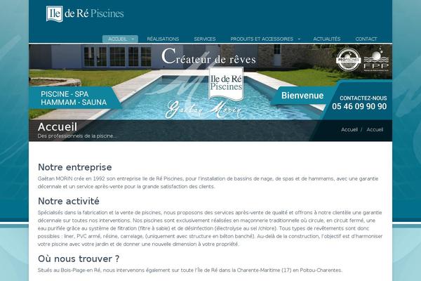 iledere-piscines.com site used Iledereepiscines