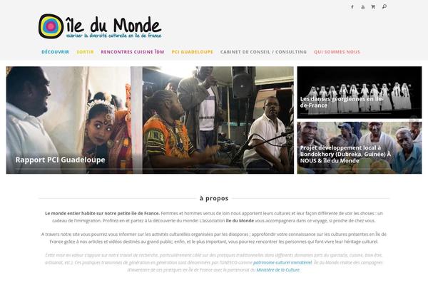 Sprout theme site design template sample
