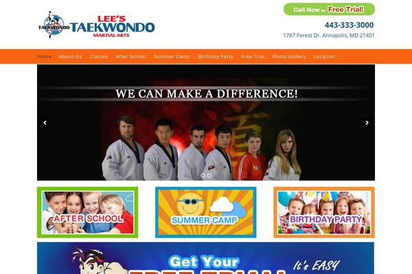 Ally theme site design template sample
