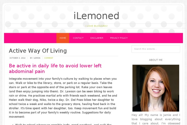 Modern Blogger Pro theme site design template sample