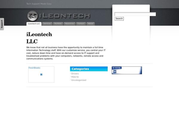 Fusion theme site design template sample