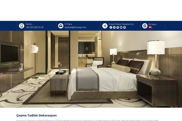 Yildiz theme site design template sample