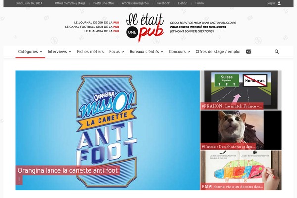 iletaitunepub.fr site used Generateperf