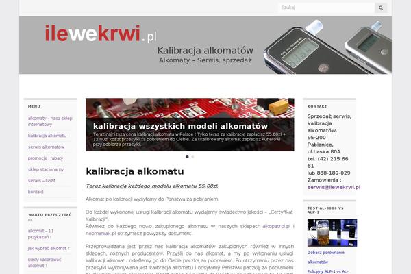 Graphene theme site design template sample