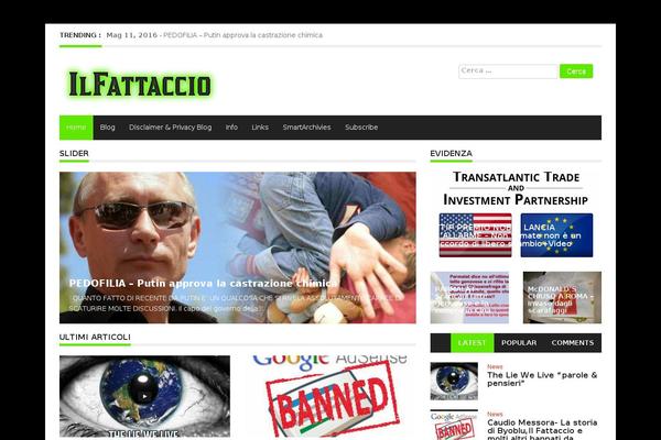 Newsup theme site design template sample