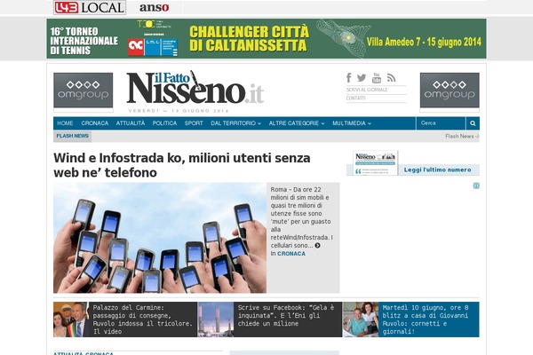 Site using Italpress-video-oop plugin