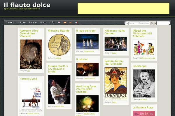 PinBlack theme site design template sample