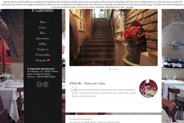 Eatery theme site design template sample
