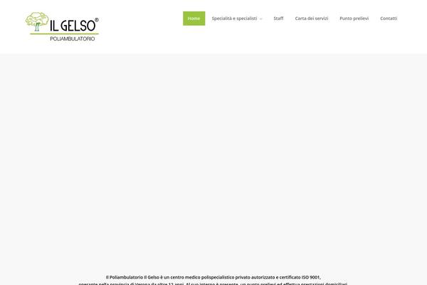 MediCenter theme site design template sample