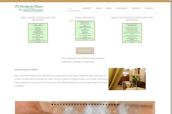 NUVO theme site design template sample