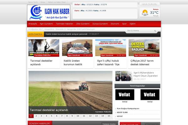 ilginhakhaber.com site used Safirtema