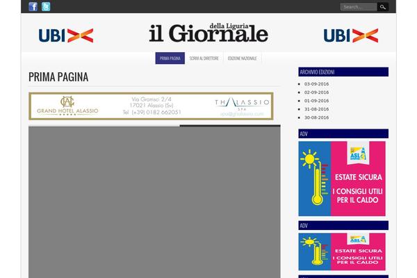 NewsPress Lite theme site design template sample