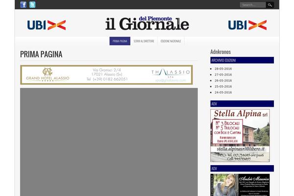 NewsPress Lite theme site design template sample