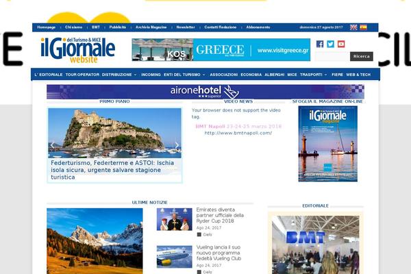 Newspaper Child theme site design template sample