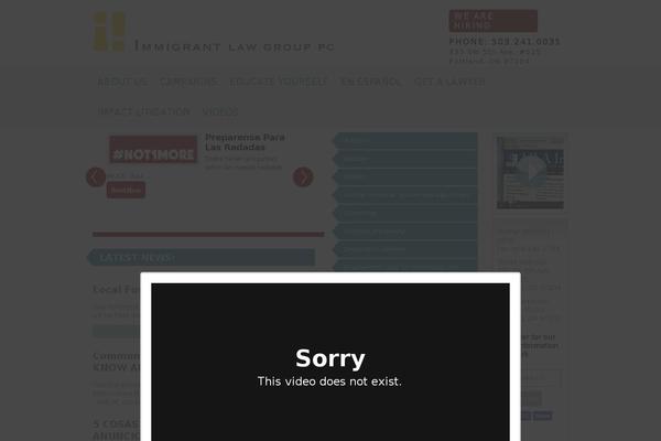 Site using TubePress plugin