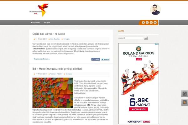 Kristal theme site design template sample