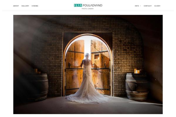 Grandphotography theme site design template sample