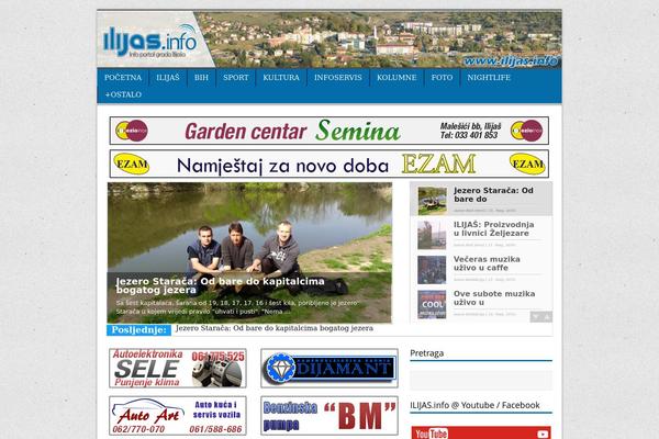 MH Magazine lite theme site design template sample