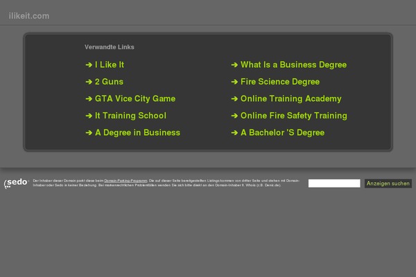 Domain theme site design template sample